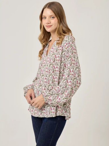 BLUSA MANGA LARGA MUJER AZIZ RUEDA - 3