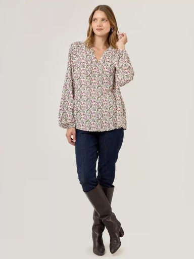 BLUSA MANGA LARGA MUJER AZIZ RUEDA - 5