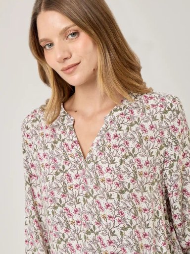 BLUSA MANGA LARGA MUJER AZIZ RUEDA - 4