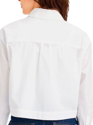 BLUSA ALGODÓN MUJER DOCKERS CROPPED - 4