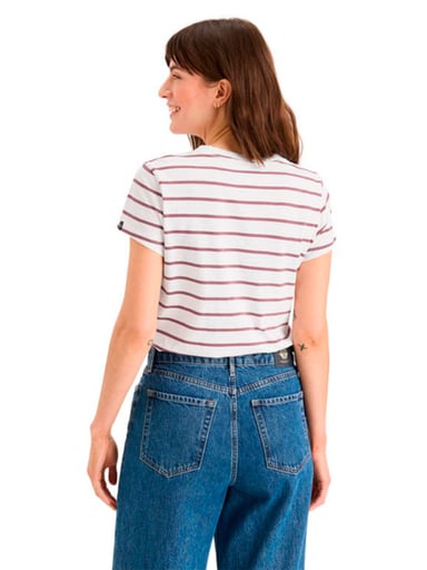 POLO MANGA CORTA ALGODÓN MUJER DOCKERS CUELLO EN V - 2