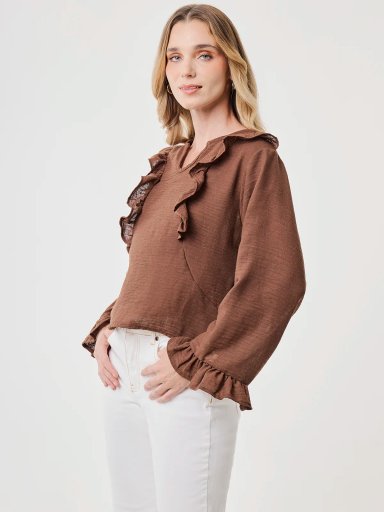 BLUSA MANGA LARGA MUJER NAVIGATA - 3