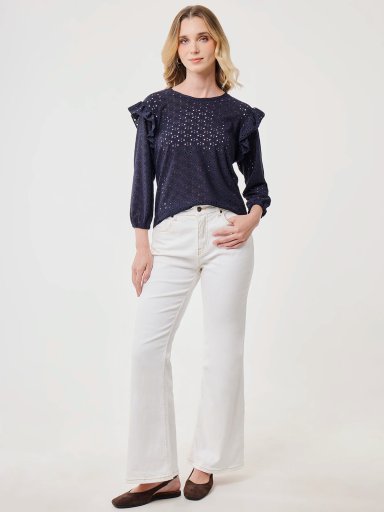 BLUSA MANGA LARGA MUJER NAVIGATA - 5