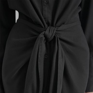 VESTIDO LARGO MUJER DKNY NEGRO - 5