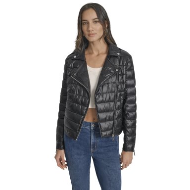 CASACA MUJER DKNY NEGRO - 2