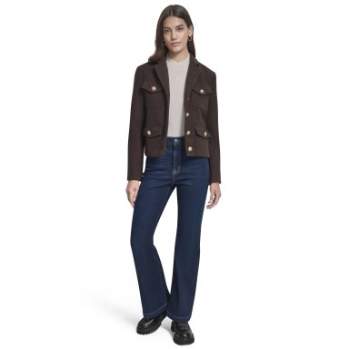 CASACA MUJER DKNY CHOCOLATE - 4