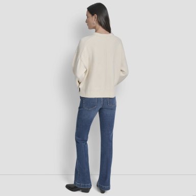 CHOMPA MUJER DKNY BEIGE - 3