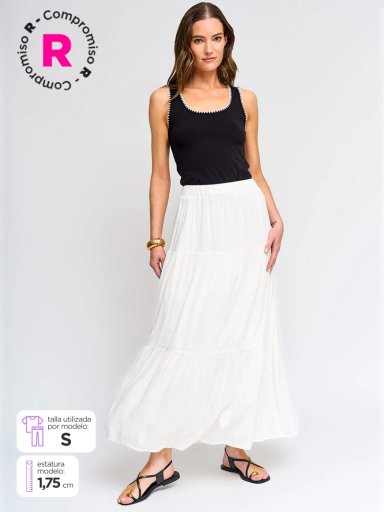 FALDA LARGA MUJER MARQUIS WINO