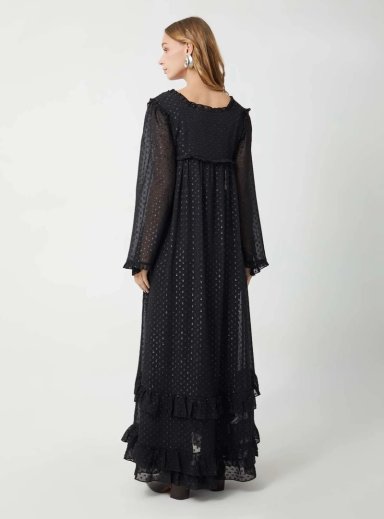VESTIDO LARGOS LUREX MARQUIS MUJER - 3