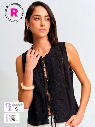 BLUSA SIN MANGAS MUJER MARQUIS SANDY