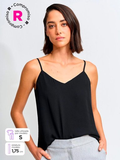 BLUSA SIN MANGAS MUJER MARQUIS EBILO