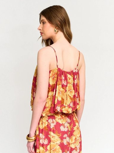 BLUSA SIN MANGAS MUJER MARQUIS TERRACOTA - 2