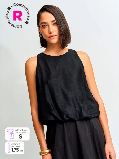 BLUSA SIN MANGAS MUJER MARQUIS SOBO