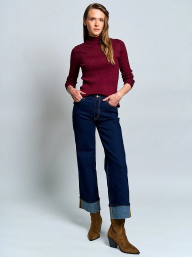 SWEATER MUJER MARQUIS MOCK - 4