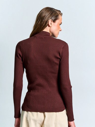 SWEATER MUJER MARQUIS MOCK - 2