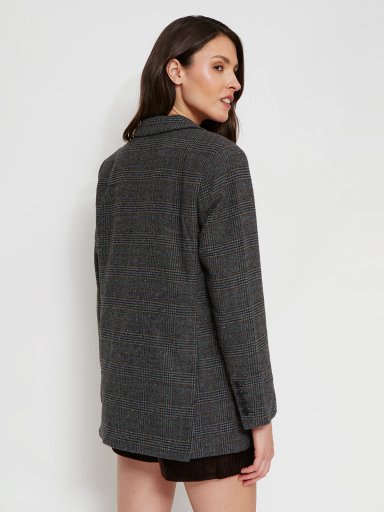 BLAZER DE LANA MUJER MARQUIS LARGO CREER - 2