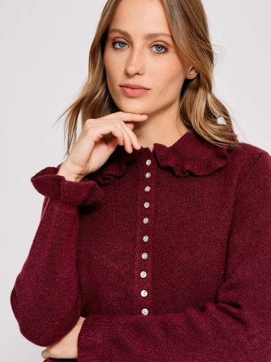 SWEATER MUJER MARQUIS RULO - 3