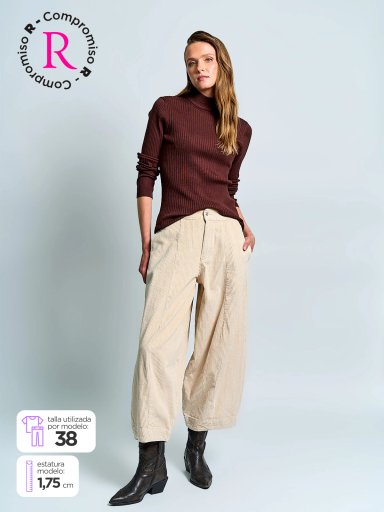 PANTALÓN REGULAR MUJER MARQUIS HUBERT - 2