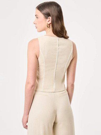 CHALECO MUJER MARQUIS BORDE - 2