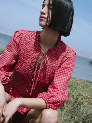 BLUSA MUJER MARQUIS VICHY 