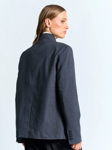 BLAZER MUJER MARQUIS LARGO GRAY - 5