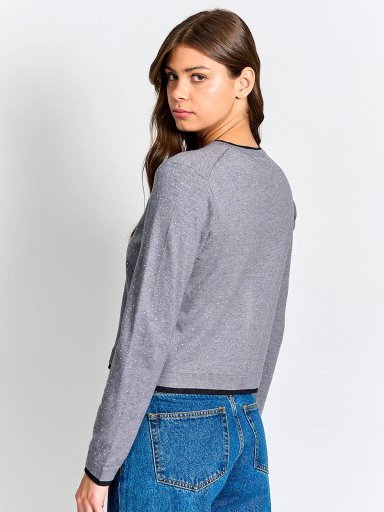 CARDIGAN MUJER MARQUIS BRILLO - 2