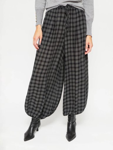 PANTALÓN REGULAR MUJER MARQUIS CHECK - 2