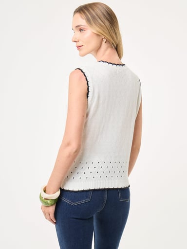 SWEATER MUJER MARQUIS TEJIDO RAYA - 2