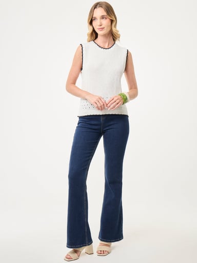 SWEATER MUJER MARQUIS TEJIDO RAYA - 5