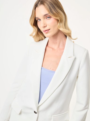 BLAZER MUJER MARQUIS LARGO BÁSICO - 4