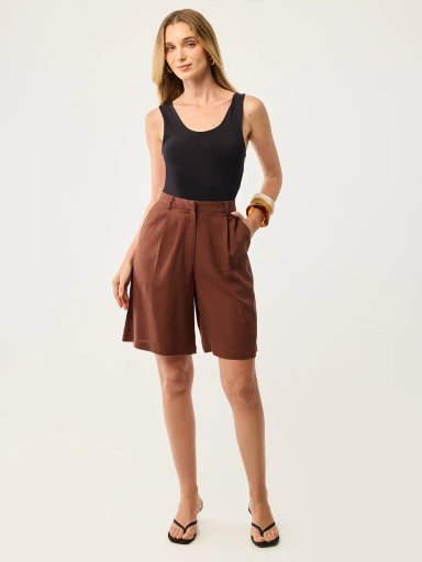 SHORT LARGO LINO MUJER MARQUIS - 5