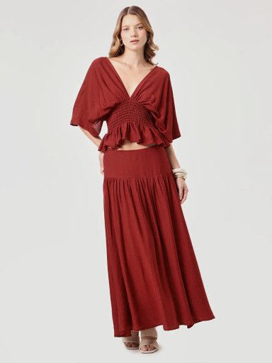 BLUSA MANGA CORTA MUJER MARQUIS SET - 5