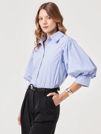 BLUSA MANGA CORTA MUJER MARQUIS BOMBACHA - 3