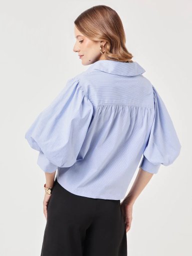 BLUSA MANGA CORTA MUJER MARQUIS BOMBACHA - 2