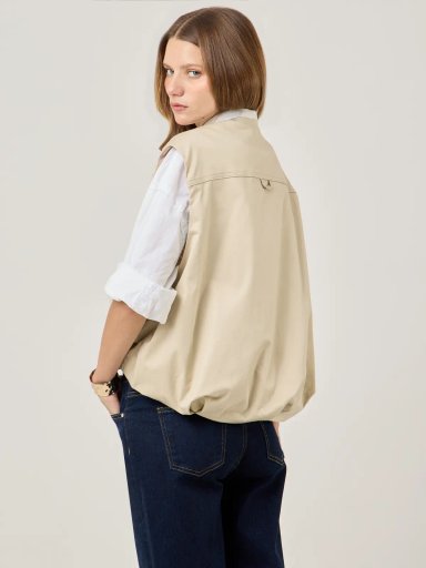CHALECO MUJER MARQUIS CORTA BOMBER - 2