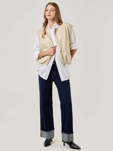 CHALECO MUJER MARQUIS CORTA BOMBER - 5