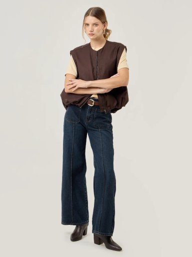 CHALECO MUJER MARQUIS CORTA BOMBER - 5