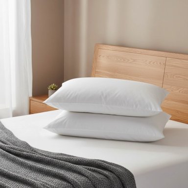 ALMOHADA RIPLEY HOME TWIN PACK KING 90 X 50 CM BLANCO - 2