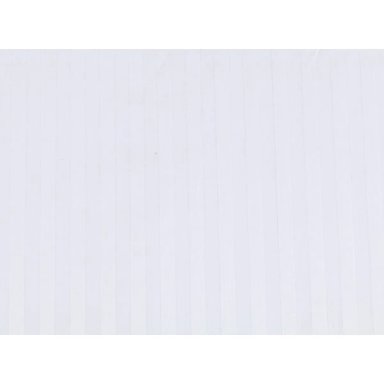 CUBREPLUMON 300 HILOS JACQUARD STRIPES 1.5 PLAZAS 100% ALGODÓN BLANCO - 3