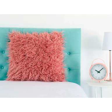 COJÍN RIPLEY HOME PELUDO 50 X 50 CM PALO ROSA - 2