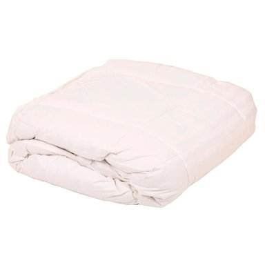 EDREDÓN MAISON LINETT WINTER 1.5 PLAZAS BLANCO COLOR ENTERO - 3