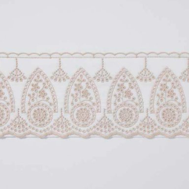 SET SÁBANAS RIPLEY HOME NEW BRODERIE 1.5 PLAZAS 180 HILOS ALGODÓN TAUPE BORDADO - 2