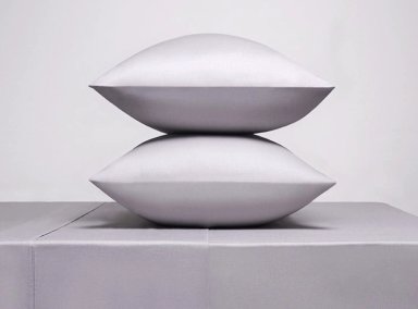 SET SÁBANAS MAISON LINETT BEDDING PERCALE QUEEN 400 HILOS ALGODÓN GRIS COLOR ENTERO