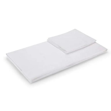 SÁBANA ROSEN 2 PLAZAS 200 HILOS ALGODÓN BLANCO LISA - 3