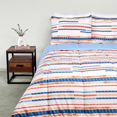 EDREDON RIPLEY HOME MICROFIBRA 1.5PL LINEAS