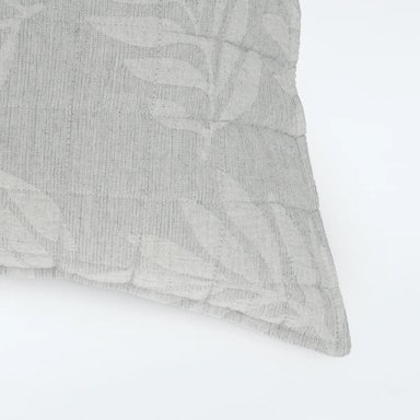 FUNDA ALMOHADA MAISON LINETT HOJAS GRIS 50X70 CM - 3
