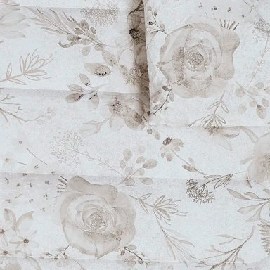 EDREDÓN RIPLEY HOME PERCALE 1.5PL FLORES TAUPE - 2