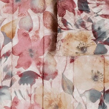 EDREDÓN RIPLEY HOME PERCALE 1.5PL FLORES ACUARELA - 2