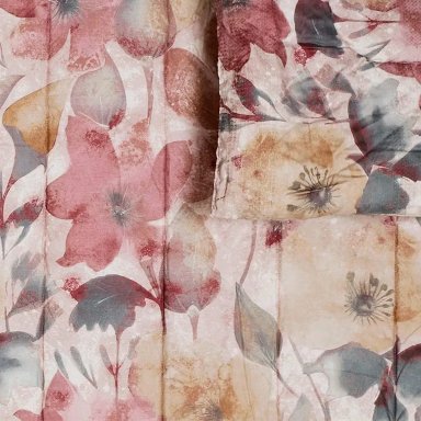 EDREDÓN RIPLEY HOME PERCALE KING FLORES ACUARELA - 2