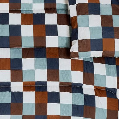 EDREDÓN RIPLEY HOME PERCALE 1.5PL CUADROS - 2